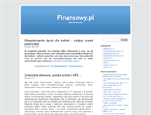 Tablet Screenshot of finansowy.pl